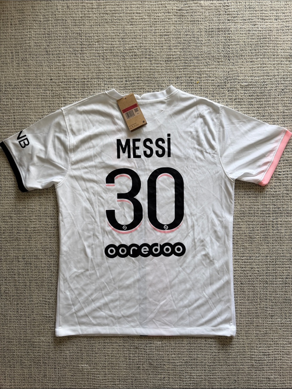 2021-2022 Lionel Messi PSG Paris Saint Germain nike jersey